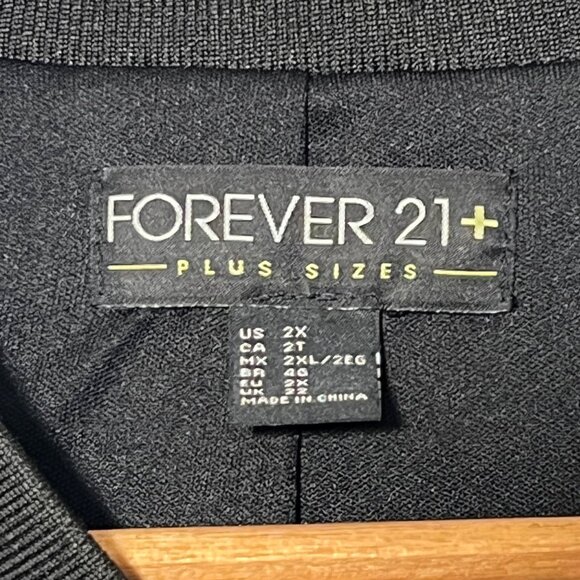 Zip Jacket with Sequins Occasion Event NYE Bling Party Stretch Pockets 2X - Picture 5 of 11